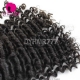 Royal Brazilian Virgin Deep Curly Hair Extensions Natural Color Human Hair Deep Curly Style