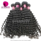 3 or 4 pcs/lot 14A Royal Grade Brazilian Deep Curly Virgin Hair Extensions Natural Color