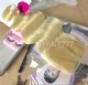 3 or 4 pcs/lot Virgin Hair Weave Color 613 Bleach Blonde Body Wave Hair Extensions