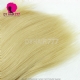 Color 613# Bleach Blonde 1 Bundle European Human Hair Straight / Body wave Double Weft Extensions
