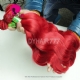 1 Bundle Fashion Red Color Remy Hair Extensions More Wave Rihanna Superstar Style