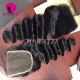 Royal Lace Top Closure (4*4) Loose Wave Human Virgin Hair Freestyle Free Part Middle Part Two Part Three Part