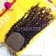 Stock Clearance Silk Base Closure (4*4) Deep Curly Virgin Hair Top Closure Freestyle Free Part Middle Part Two Part Three Part