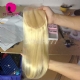 Royal Blonde 613 Transparent Lace Top Closure 4x4/5x5/6x6/7x7 Human Virgin Hair