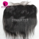 Royal Single Knots Ear to Ear 13*4 Lace Frontal Closure Human Virgin Hair Straight Hair Natural Color