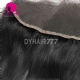 Transparent/Brown 13x4 Lace Frontal Human Virgin Hair Straight Hair Natural Color