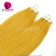 Virgin Silk Straight Hair Unprocessed Orange Tape in Tape Hair Extension 20pcs 50g