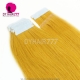 Virgin Silk Straight Hair Unprocessed Orange Tape in Tape Hair Extension 20pcs 50g