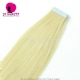 Stock Clearance Color #613 Blonde Tape Ins Tape Hair 100% Human Hair 1 Pack 20pcs 50grams 