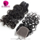 Best Match 4x4/5x5 Top Lace Closure With 3 or 4 Bundles 13A Standard Grade Brazilian Natural Wave Virgin Human Hair Extensions