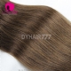 Micro Rings/Loops Brazilian Human Hair Extension Color 4# 100g/Bundle