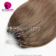 Micro Rings/Loops Brazilian Human Hair Extension Color 4# 100g/Bundle