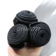 14A Royal Grade Virgin Human Hair 3 or 4 Bundles Silver Grey Ombre Hair Extension 