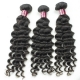 14A Royal Grade 1 Bundle Brazilian Deep Wave Virgin Human Hair Extensions Natural Color 