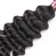 Royal 1 Bundle Brazilian Virgin Deep Wave Human Hair Extensions Natural Color 