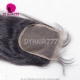 5x5 Lace Top Closure Straight Hair Natural Color Virgin Human Hair