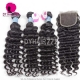Best Match Royal 3 or 4 Bundles Peruvian Virgin Hair Deep Wave With Top Lace Closure Hair Extensions