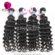 Best Match Royal 3 or 4 Bundles 14A Royal Grade Peruvian Deep Wave With 4x4/5x5 Top Lace Closure Hair Extensions