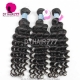 Best Match Royal 3 or 4 Bundles 14A Royal Grade Peruvian Deep Wave With 4x4/5x5 Top Lace Closure Hair Extensions