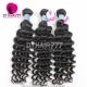 Best Match Royal 3 or 4 Bundles Peruvian Virgin Hair Deep Wave With 4x4/5x5 Top Lace Closure Hair Extensions