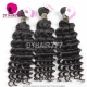 Best Match 4*4 Silk Base Closure With 4 or 3 Bundles Royal Virgin Remy Hair European deep wave Hair Extensions