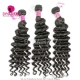 3 or 4pcs Royal Brazilian Virgin Hair Deep Wave Human Hair Extension