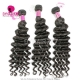 3 or 4pcs 14A Royal Grade Brazilian Deep Wave Virgin Hair Human Hair Extension