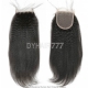Lace Top Closure (4*4) Kinky Straight Virgin Human Hair Freestyle Free Part Middle Part Two Part Three Part