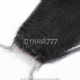 Lace Top Closure (4*4) Kinky Straight Virgin Human Hair Freestyle Free Part Middle Part Two Part Three Part