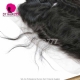 Transparent 13x6 Lace Frontal Curved Lace Body Wave Human Virgin Hair Natural Color