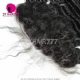 Transparent 13x6 Lace Frontal Curved Lace Loose Wave Human Virgin Hair Natural Color