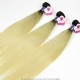 14A Royal Grade Cambodian Straight Virgin Hair 3 or 4 Bundles 1B/613 Ombre Hair Extension