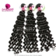 3 or 4 Bundles Standard Malaysian Hair Bundles Deep Wave Virgin Hair Extensions 