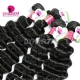 3 or 4 Bundles Standard Malaysian Hair Bundles Deep Wave Virgin Hair Extensions 