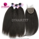 Best Match 14A Royal Grade 3 or 4 Bundles Virgin Hair Cambodian Kinky Straight With 4x4/5x5 Top Lace Closure Hair Extensions