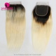 Lace Top Closure (4*4) Straight Hair 1B/613 Human Virgin Hair