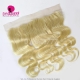 Royal #613 Blonde Frontal 13*4 Lace Frontal Closure Body Wave Virgin Human Hair 