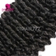 1 Bundle Deep Curly Brazilian Standard Virgin Hair Natural Color 1B NO Tangle No Shedding DY Hair Extensions