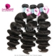 3 or 4pcs/lot Royal 10A Peruvian Virgin Hair Loose Wave 100% Human Hair extension