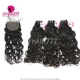 Best Match 4x4/5x5 Top Lace Closure With 3 or 4 Bundles Malaysian Natural Wave 14A Royal Grade Virgin Human Hair Extensions