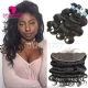 13x4/13x6 Lace Frontal With 3 or 4 Bundles Peruvian Body Wave Standard Virgin Hair Human Hair Extenions