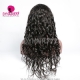 Stock Clearance Color 1B# 13*4 Lace Frontal Wigs Natural Wave 130% Density Top Quality Virgin Human Hair With Elastic Band 