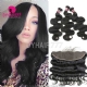 13x4/13x6 Lace Frontal With 3 or 4 Bundles Royal Virgin Brazilian Body Wave Human Hair Extensions