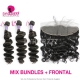 13x4/13x6 Lace Frontal With 3 or 4 Bundles Royal Cambodian Virgin Hair Loose Wave Hair Weave Best Match