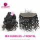 13x4/13x6 Lace Frontal With 3 or 4 Bundle 14A Royal Grade Virgin European Natural Wave Human Hair Extensions