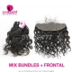 13x4/13x6 Lace Frontal With 3 or 4 Bundle Royal Virgin European Natural Wave Human Hair Extensions