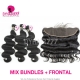 13x4/13x6 Lace Frontal With 3 or 4 Bundle European Body Wave 14A Royal Grade Virgin Hair Human Hair Extenion