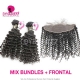 13x4/13x6 Lace Frontal With 3 or 4 Bundle Royal Virgin European Deep Curly Human Hair Extensions