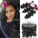 13x4/13x6 Lace Frontal With 3 or 4 Bundles 14A Royal Grade Malaysian Loose Wave Virgin Human Hair Extensions