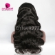 Color 1B# 13*4 Lace Frontal Wigs Body Wave 130% Density Top Quality Virgin Human Hair 